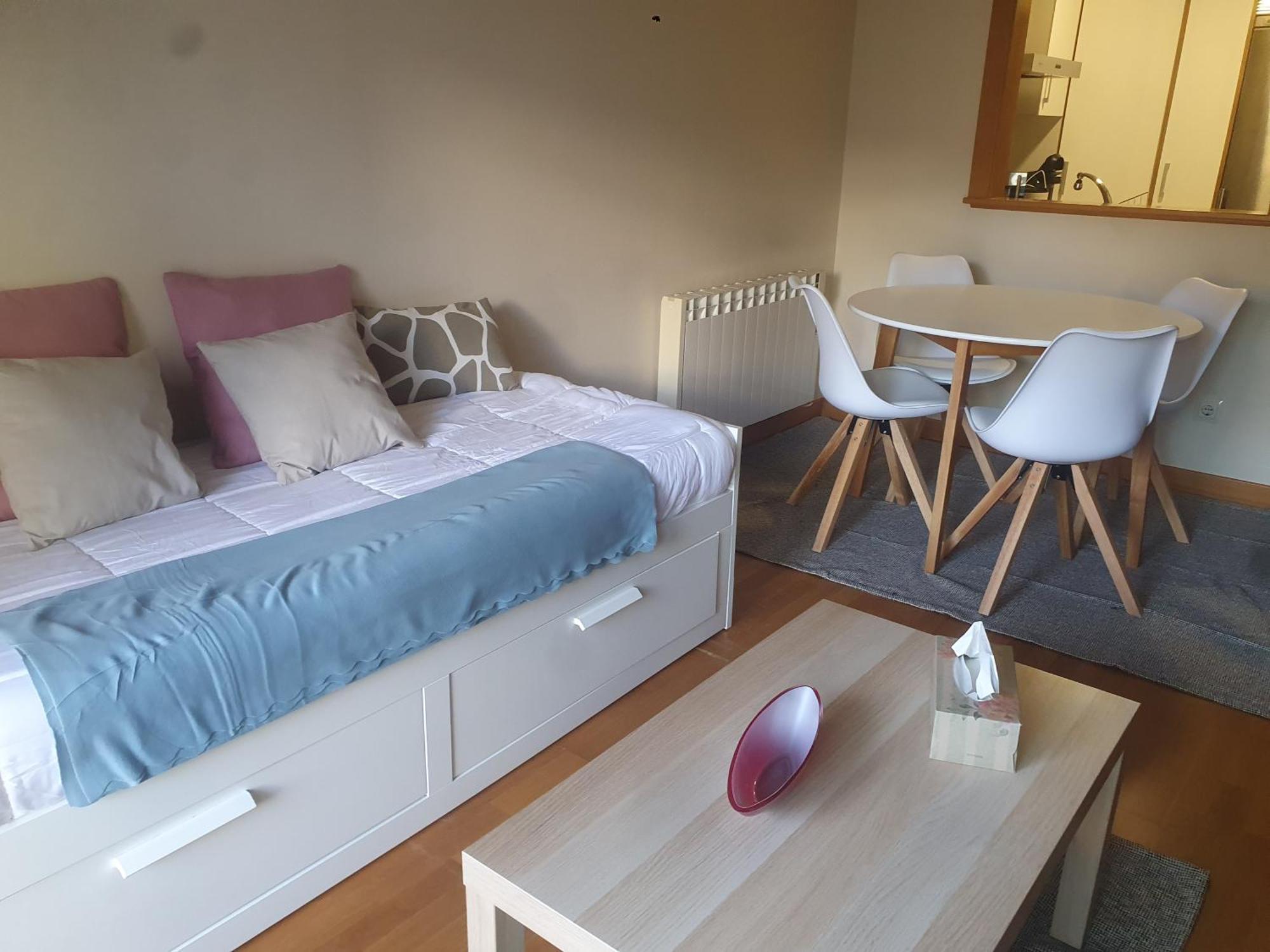 Apartamento En Urbanizacion Con Piscina En Playa De Silgar Sanxenxo Exteriör bild