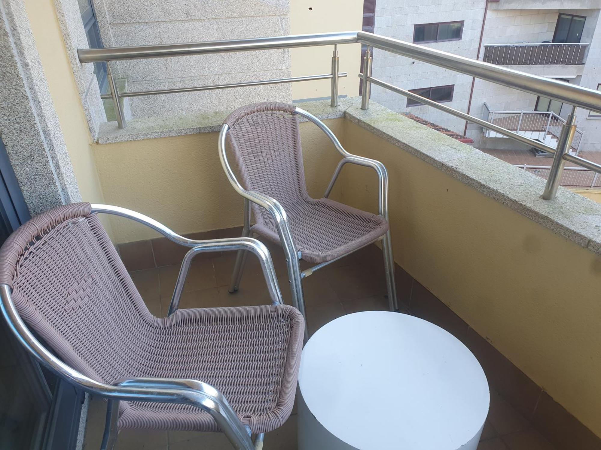 Apartamento En Urbanizacion Con Piscina En Playa De Silgar Sanxenxo Exteriör bild