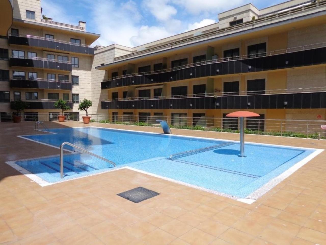 Apartamento En Urbanizacion Con Piscina En Playa De Silgar Sanxenxo Exteriör bild
